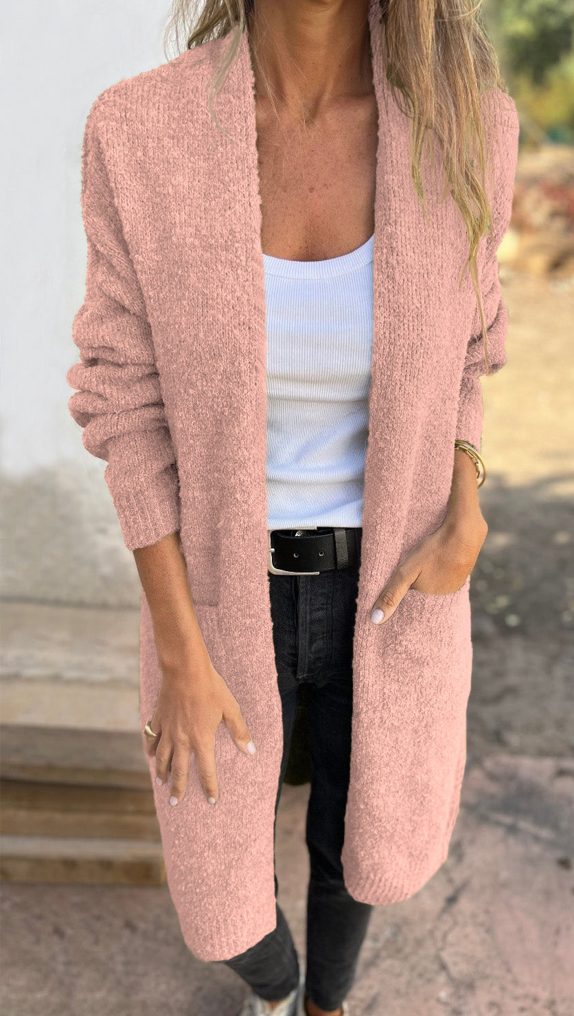 Gestrickter | Jersey oversize y desenfadado con bolsillos