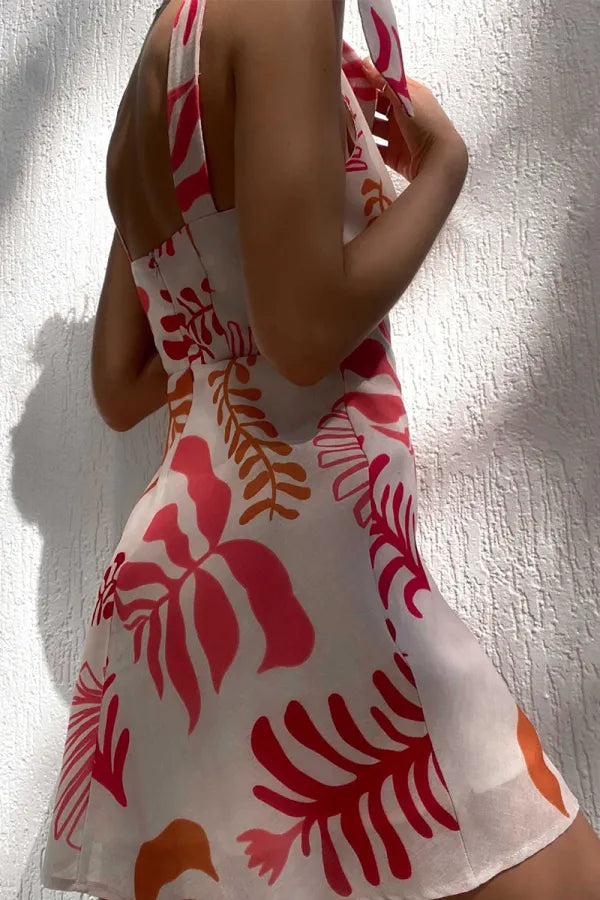 Jutta | Minivestido verano hoja