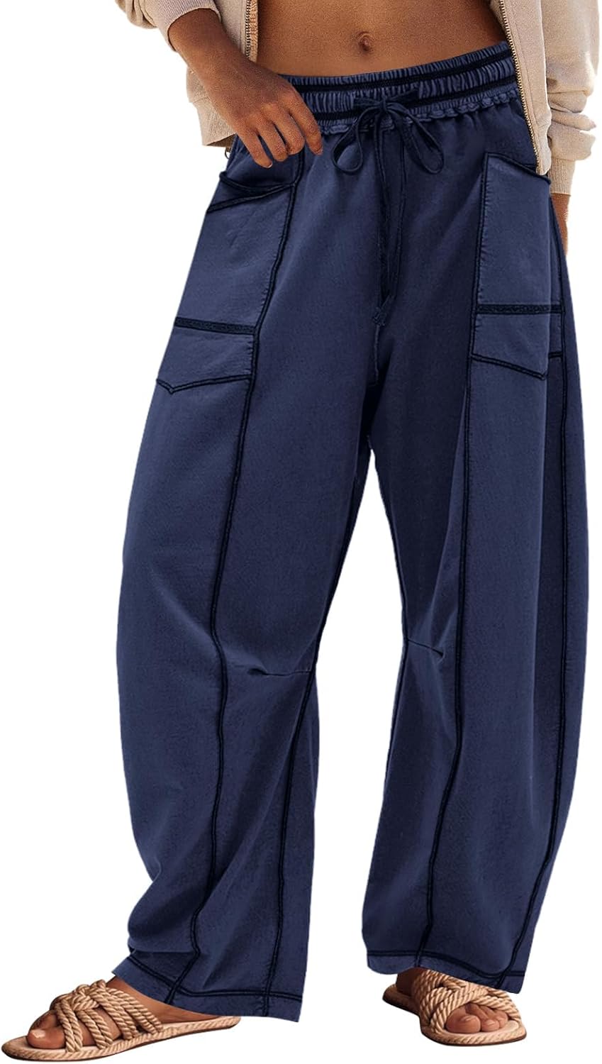 Lina | Pantalones barril anchos de verano