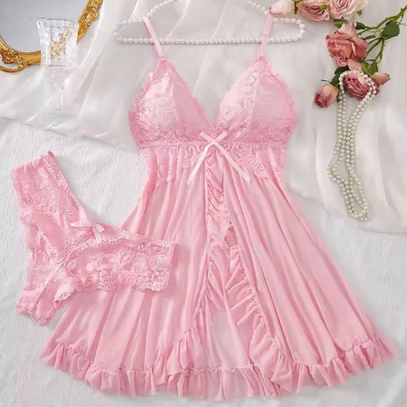 Emilia | Seductor conjunto de lencería de encaje