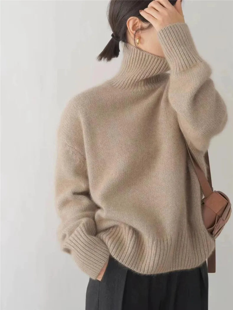 Linea | Jersey de cuello alto ancho