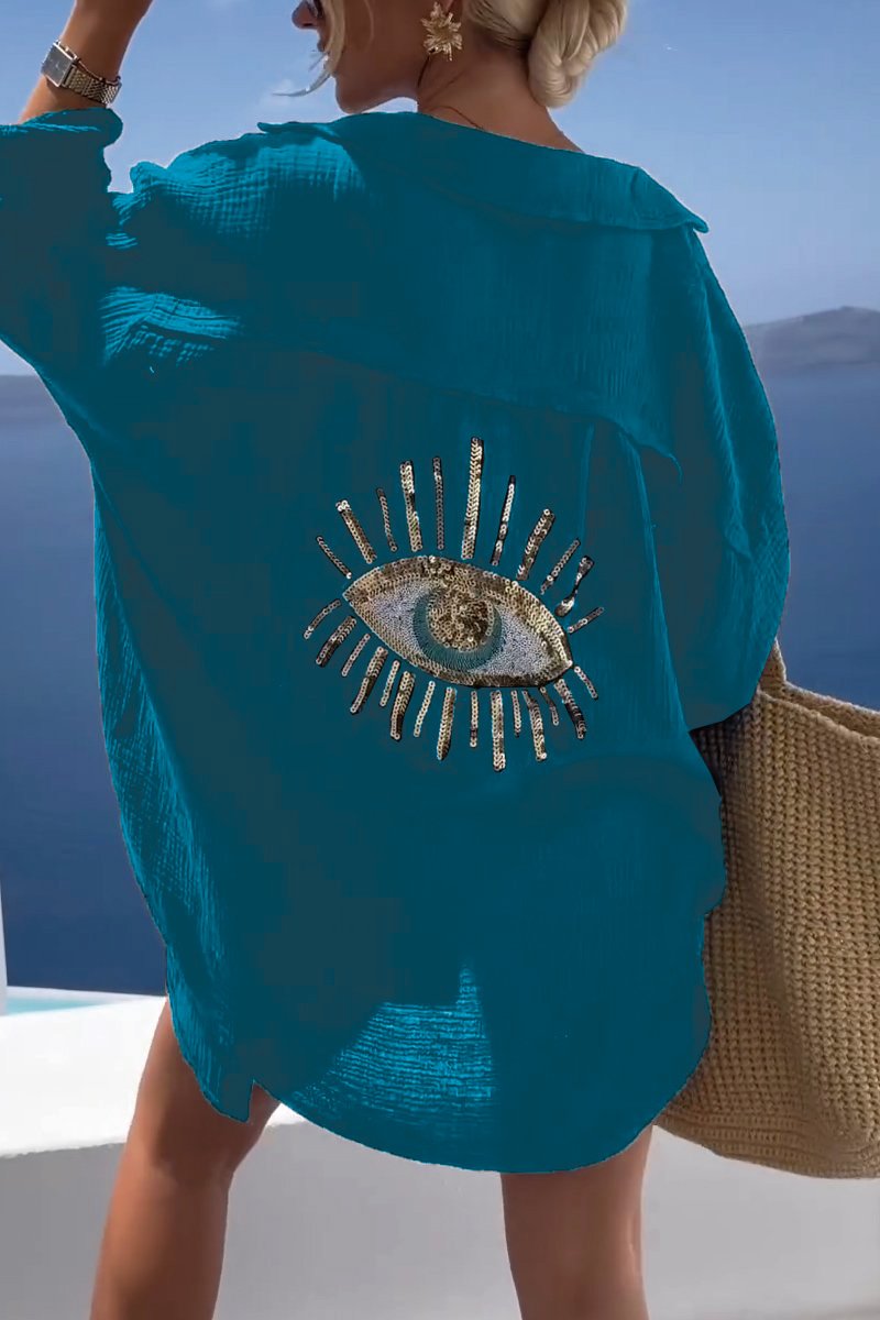 EyeConic | Blusa oversize de algodón