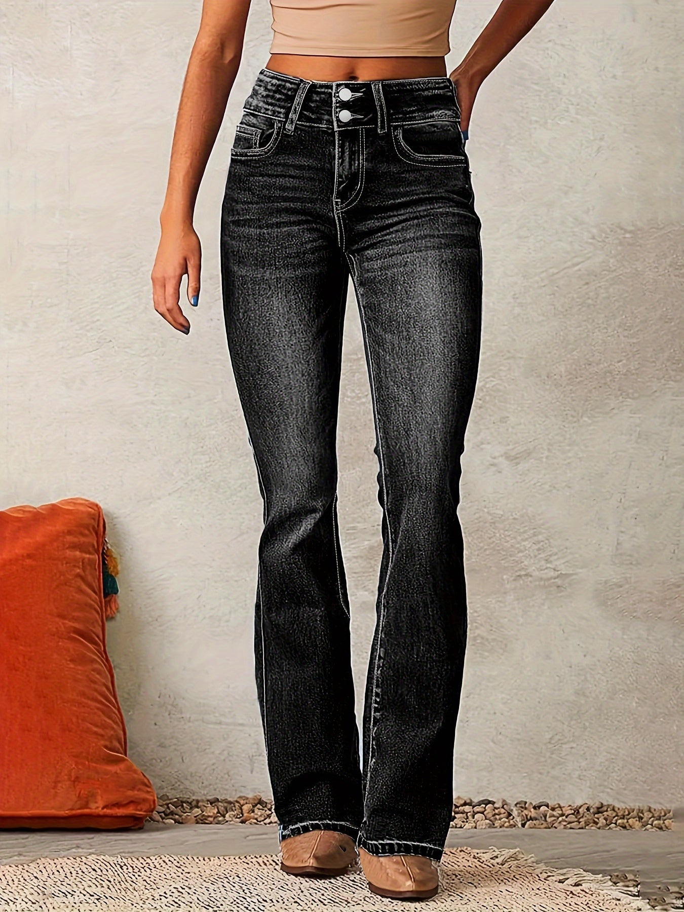 Aya | Jeans acampanado
