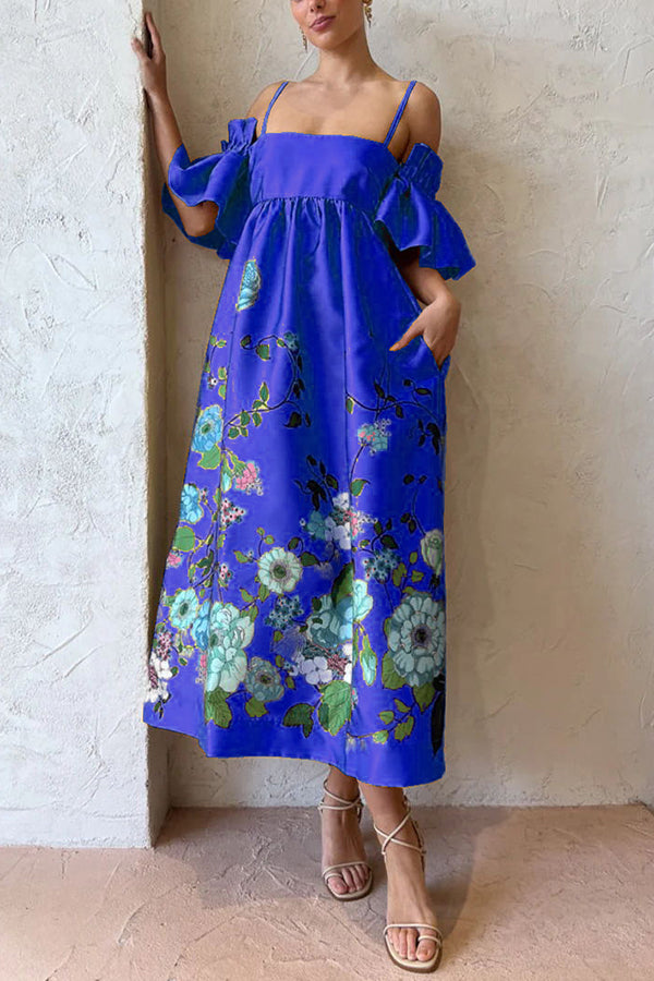 Arielle | Vestido elegante con mangas únicas y bolsillos prácticos