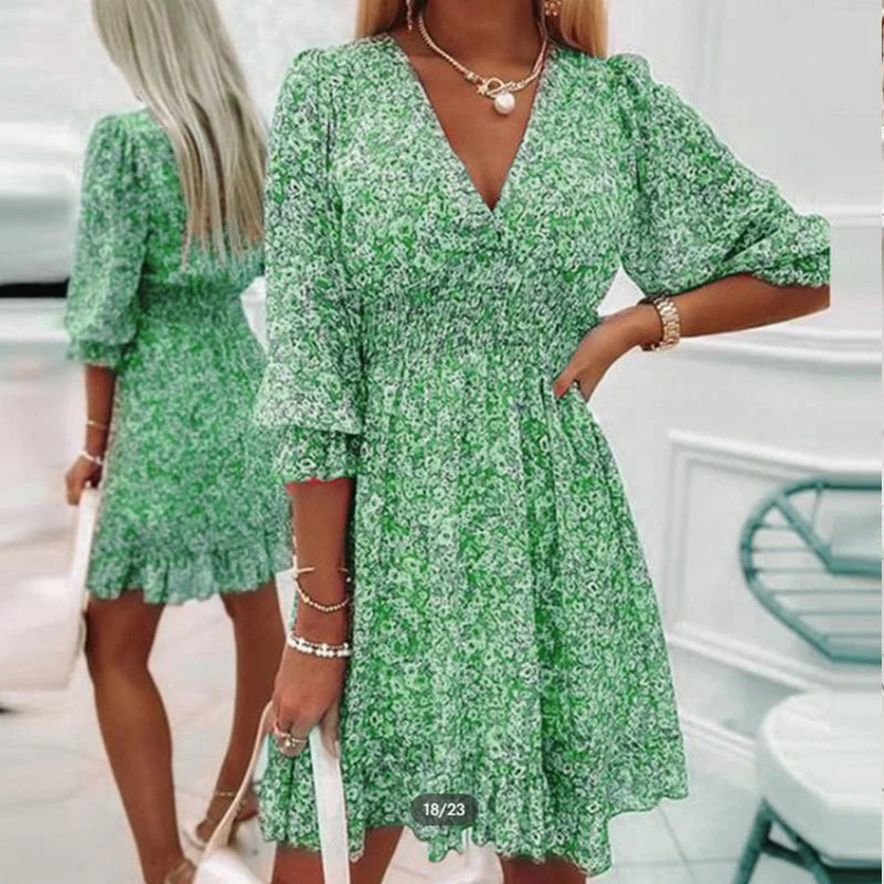 June | Vestido corto floral V