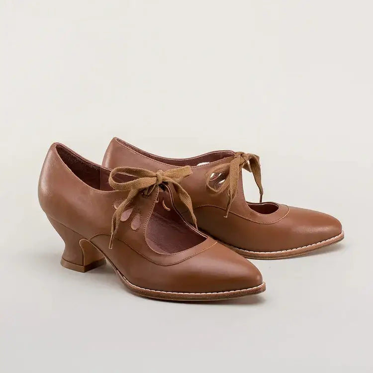 Yolanda | Tacones mediano lazo