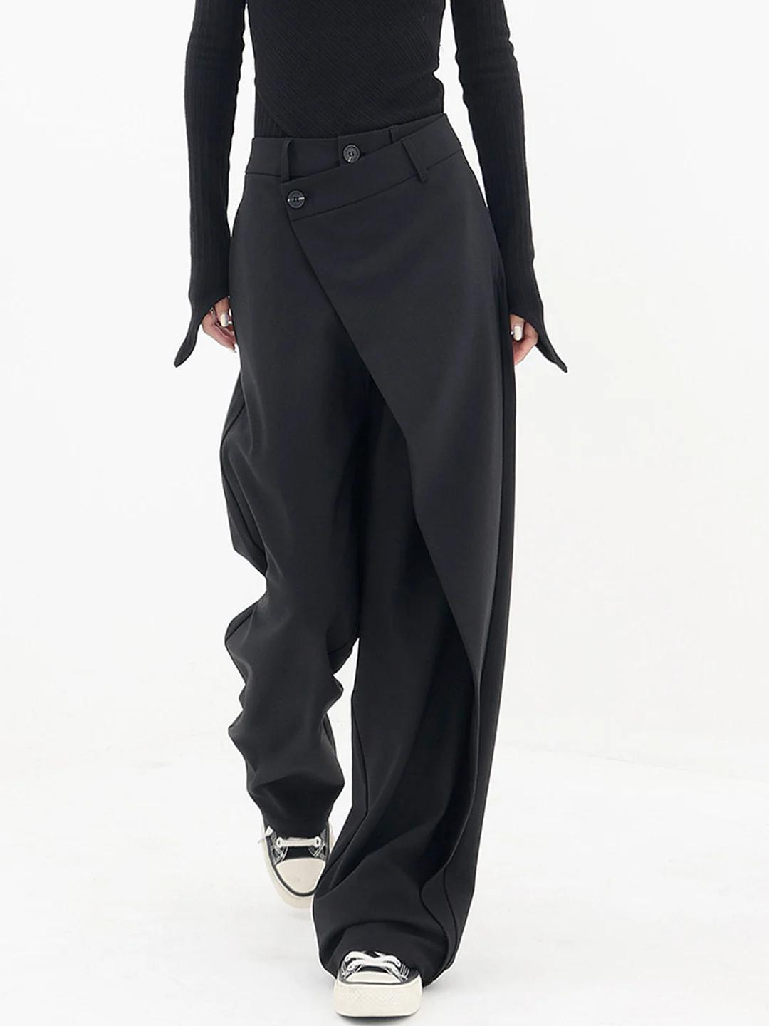 Magdalena | Pantalones baggy asimétricos