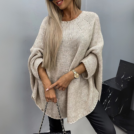 Isabelle | Eleganter Damenpullover mit Rundhals