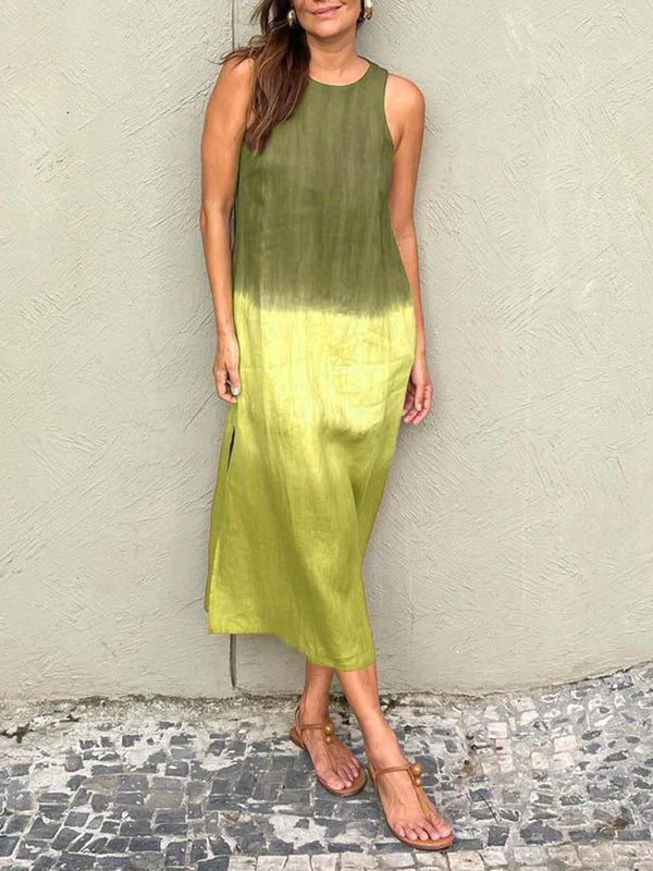 Lina | Elegante vestido con estampado fluido