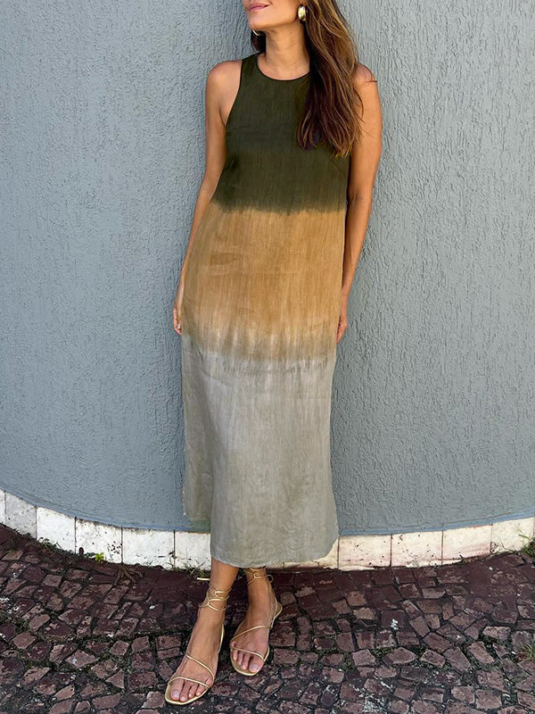 Lina | Elegante vestido con estampado fluido