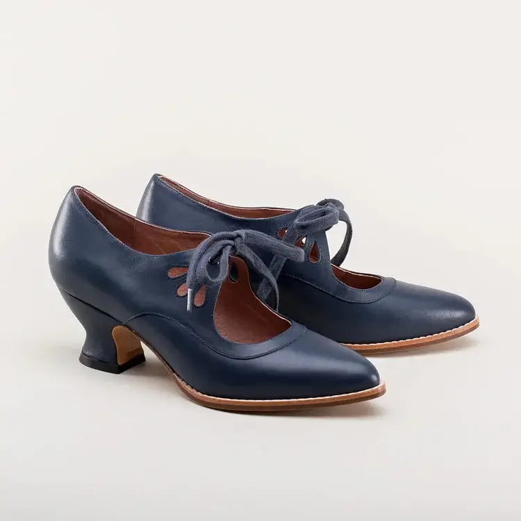 Yolanda | Tacones mediano lazo