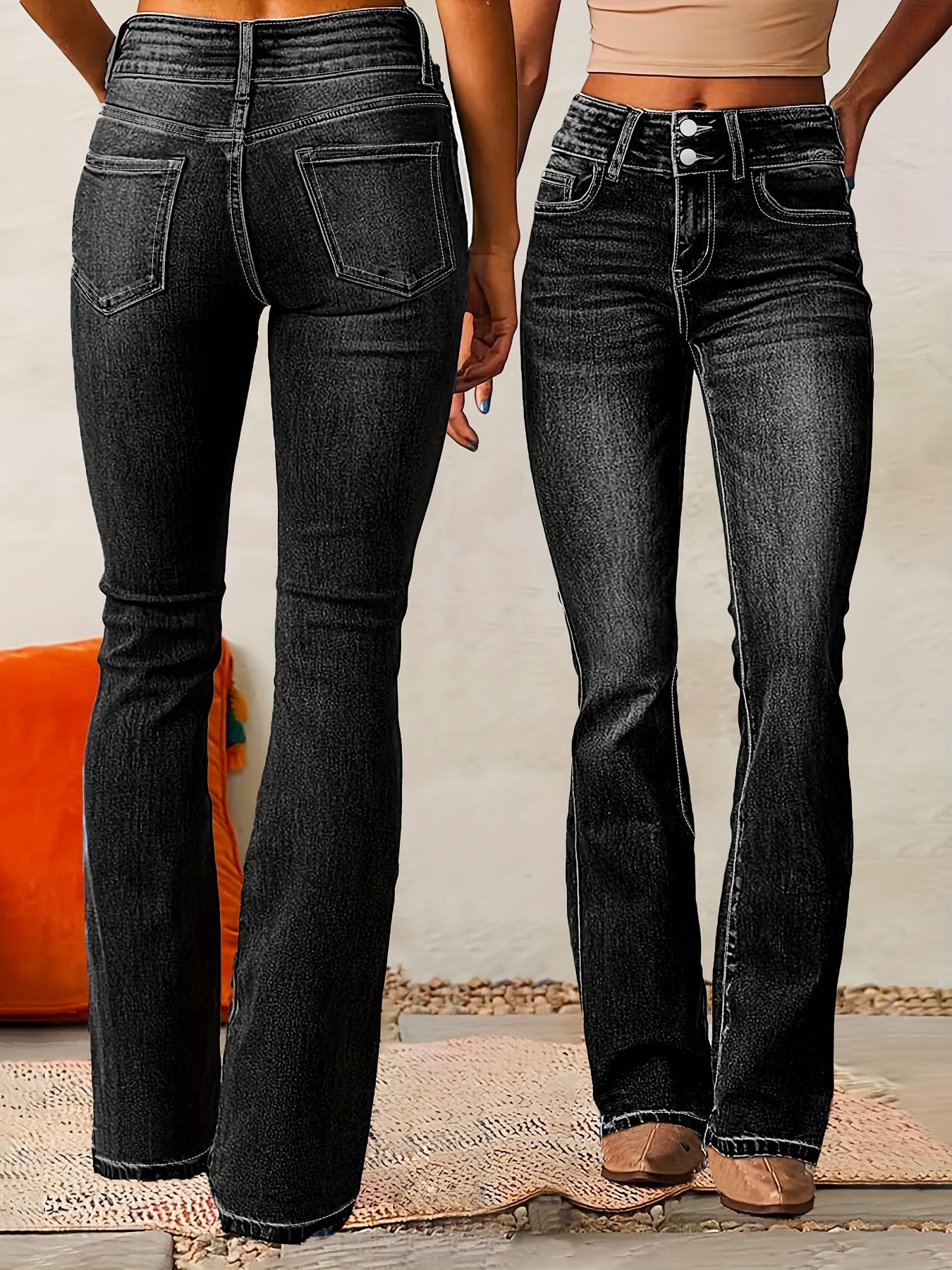 Aya | Jeans acampanado