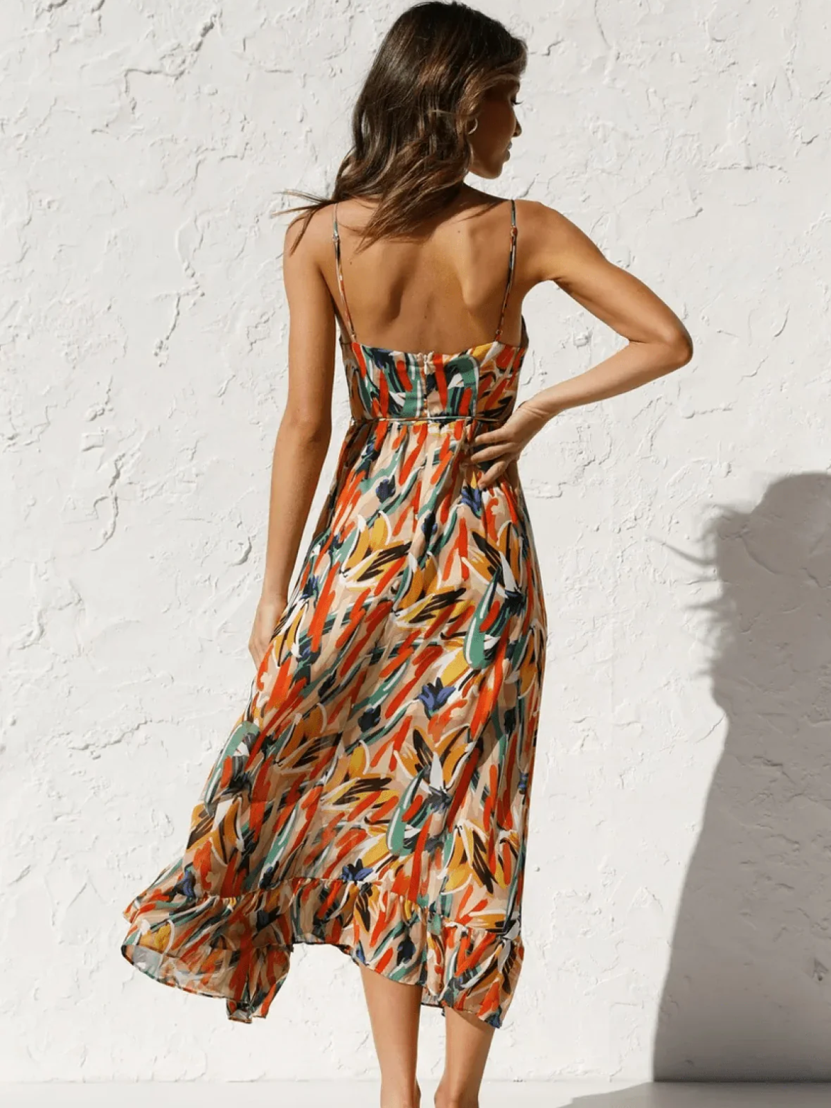 Chiara | Vestido midi de color Chiara