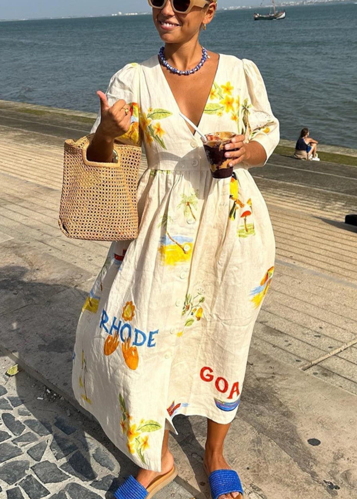 Ilona | Vestido mediterraneo