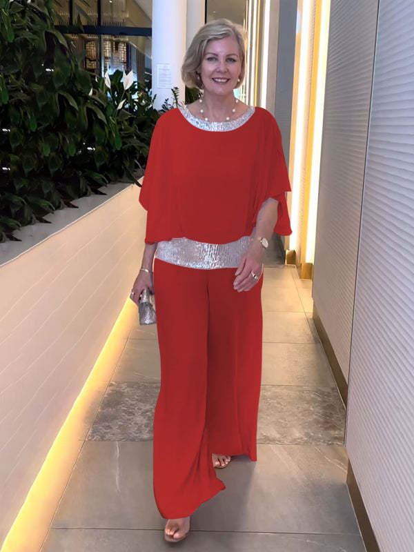 Mia | Elegante conjunto de dos piezas en color