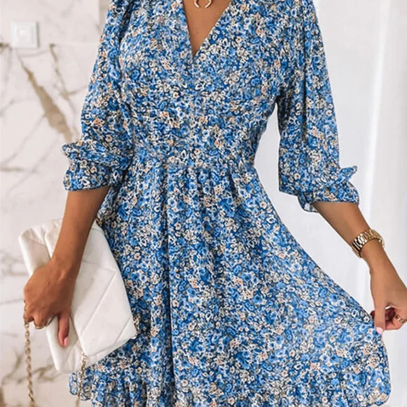 June | Vestido corto floral V