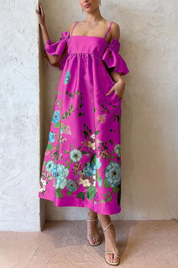 Arielle | Vestido elegante con mangas únicas y bolsillos prácticos