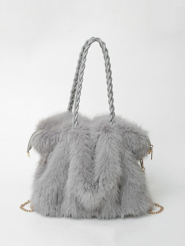 Beatriz| Elegante bolso bandolera de felpa suave