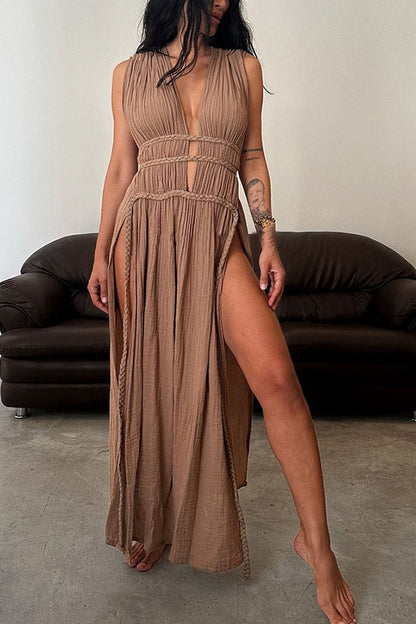 Hailey | Vestido largo boho