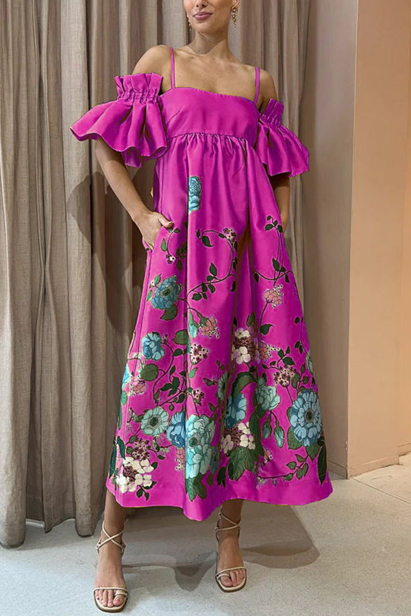 Arielle | Vestido elegante con mangas únicas y bolsillos prácticos
