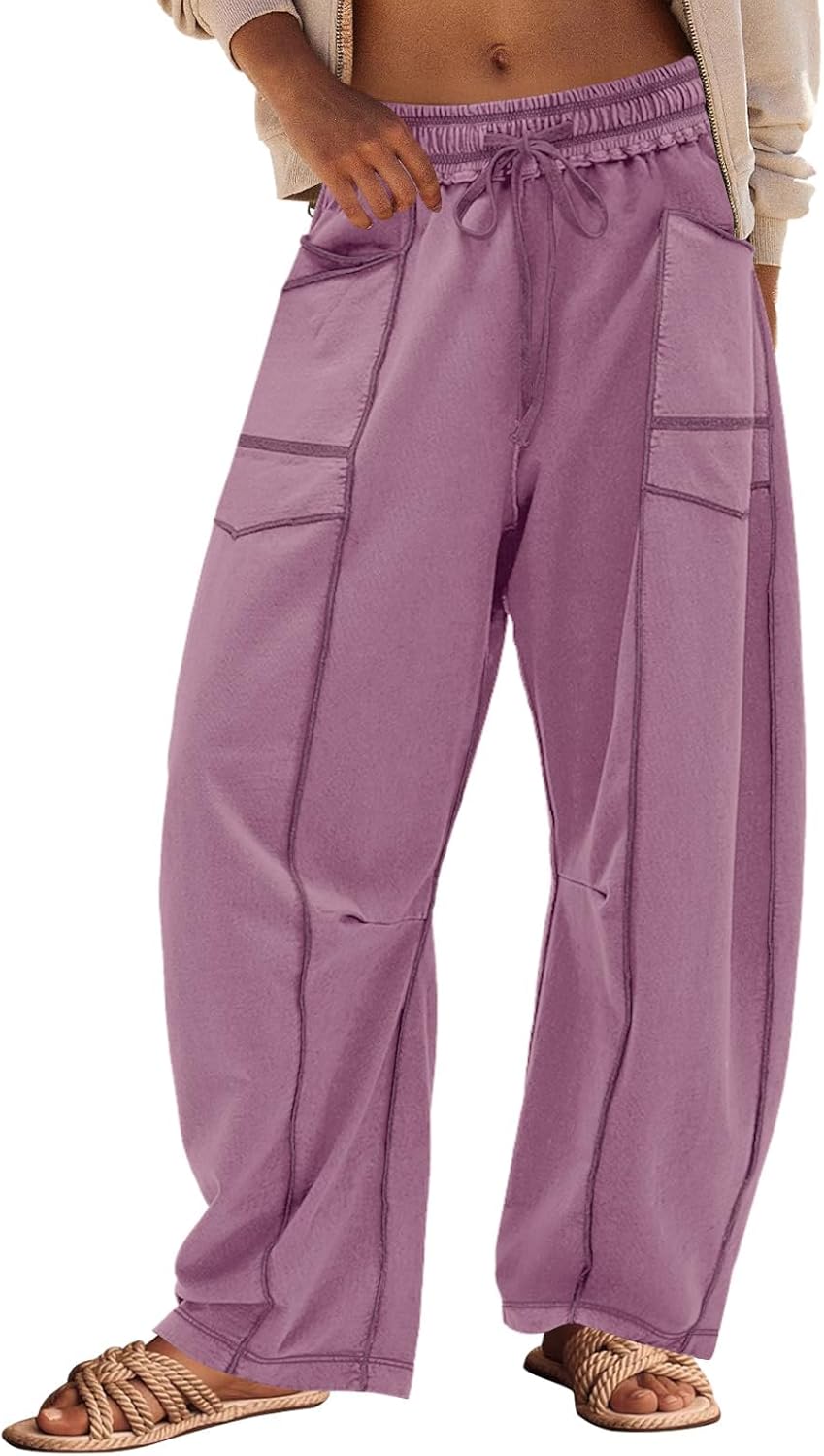Lina | Pantalones barril anchos de verano