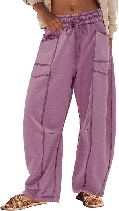 Lina | Pantalones barril anchos de verano