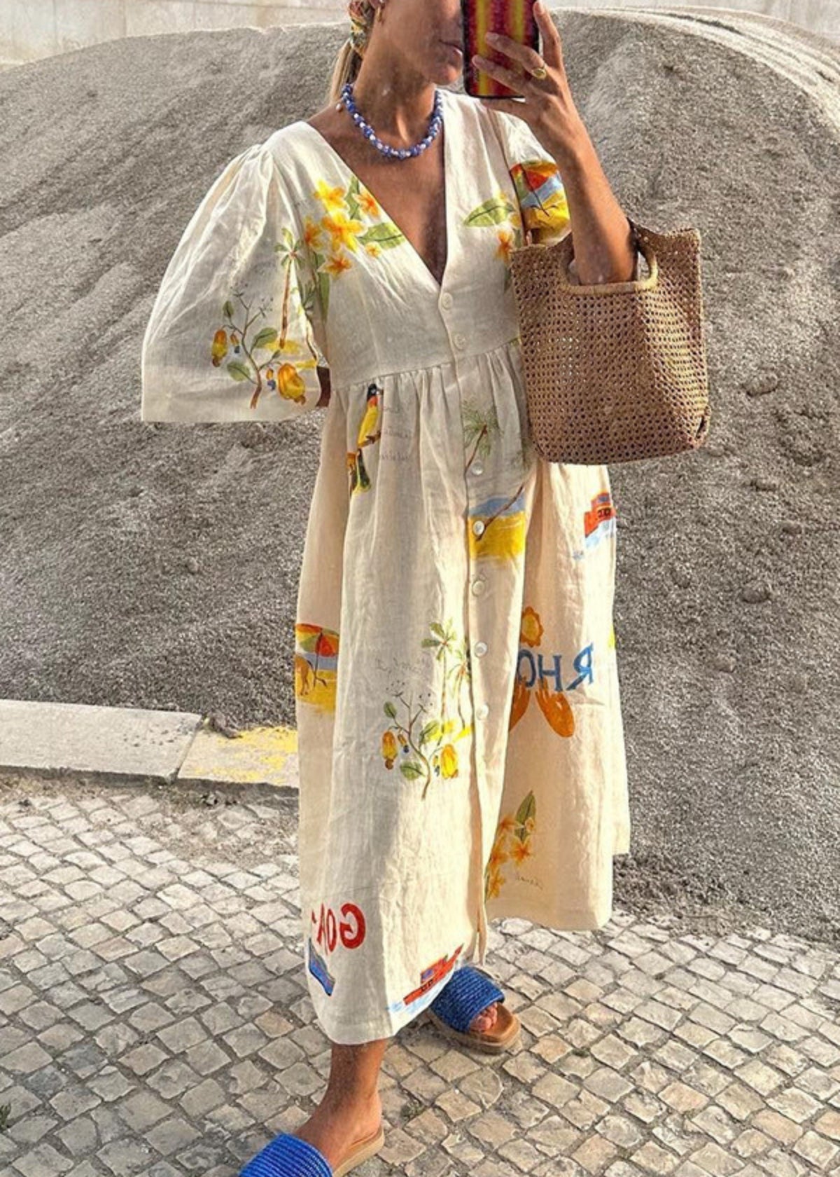 Ilona | Vestido mediterraneo