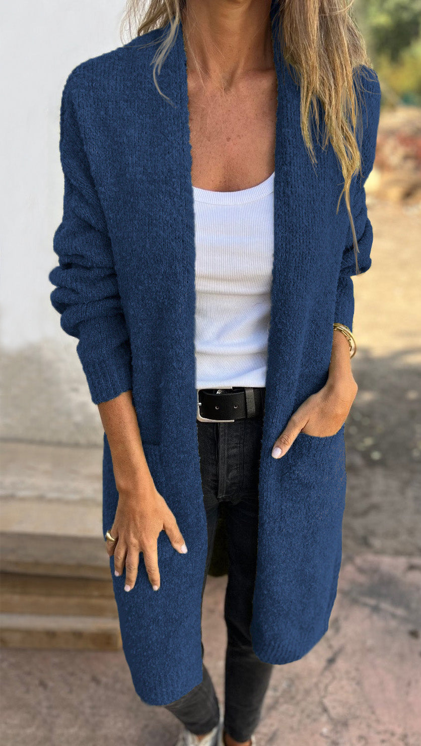 Gestrickter | Jersey oversize y desenfadado con bolsillos