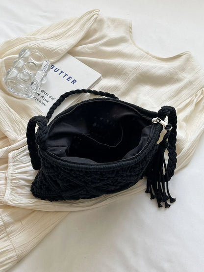 Chiara | Bolso bandolera con tejido trenzado