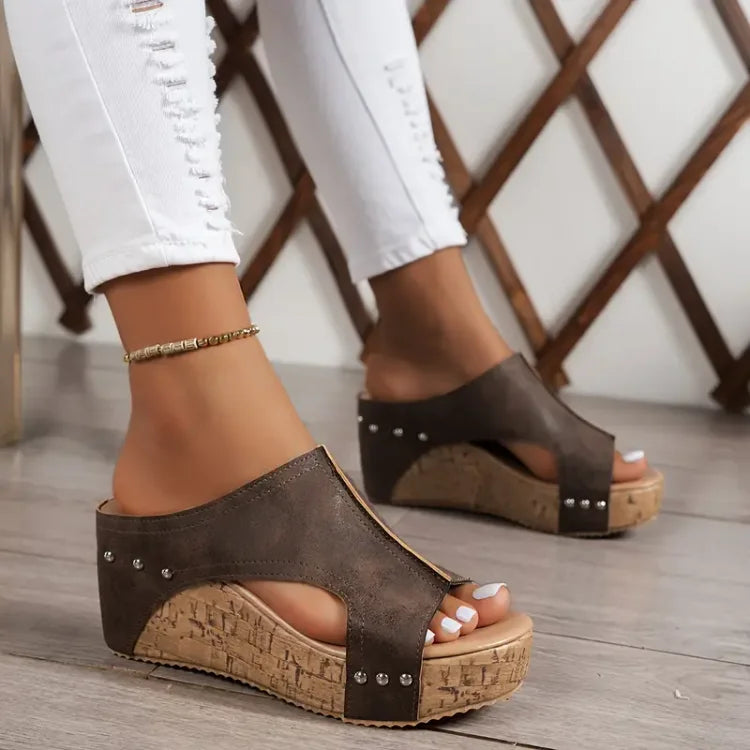 Rita | Sandalias diseño corcho