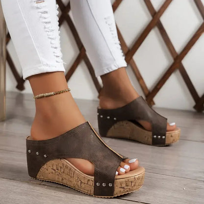 Rita | Sandalias diseño corcho