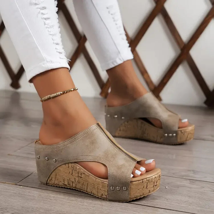 Rita | Sandalias diseño corcho