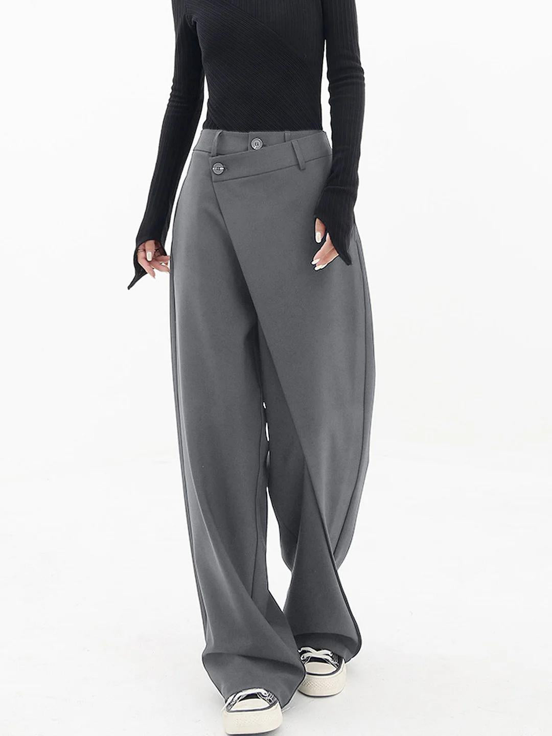 Magdalena | Pantalones baggy asimétricos