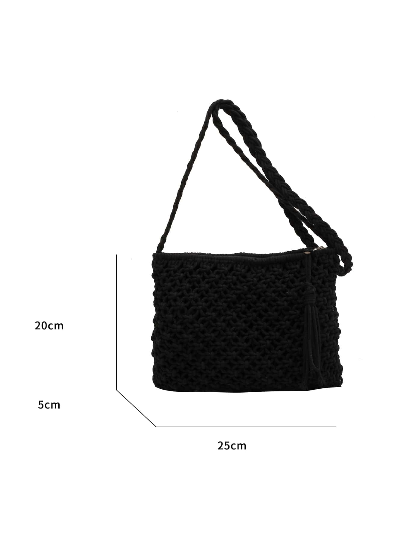 Chiara | Bolso bandolera con tejido trenzado