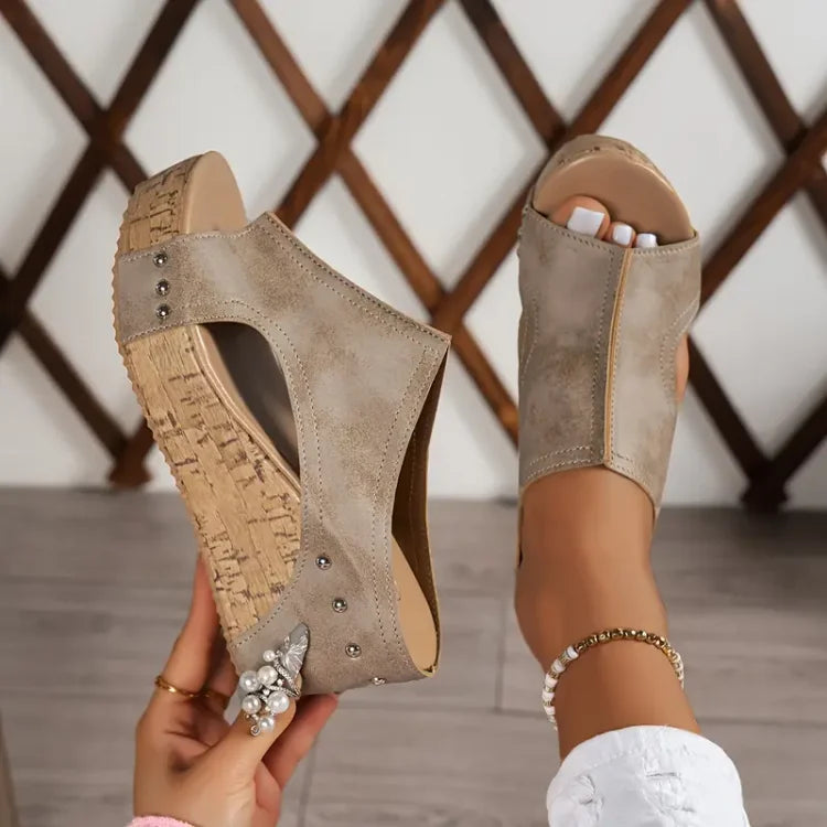 Rita | Sandalias diseño corcho