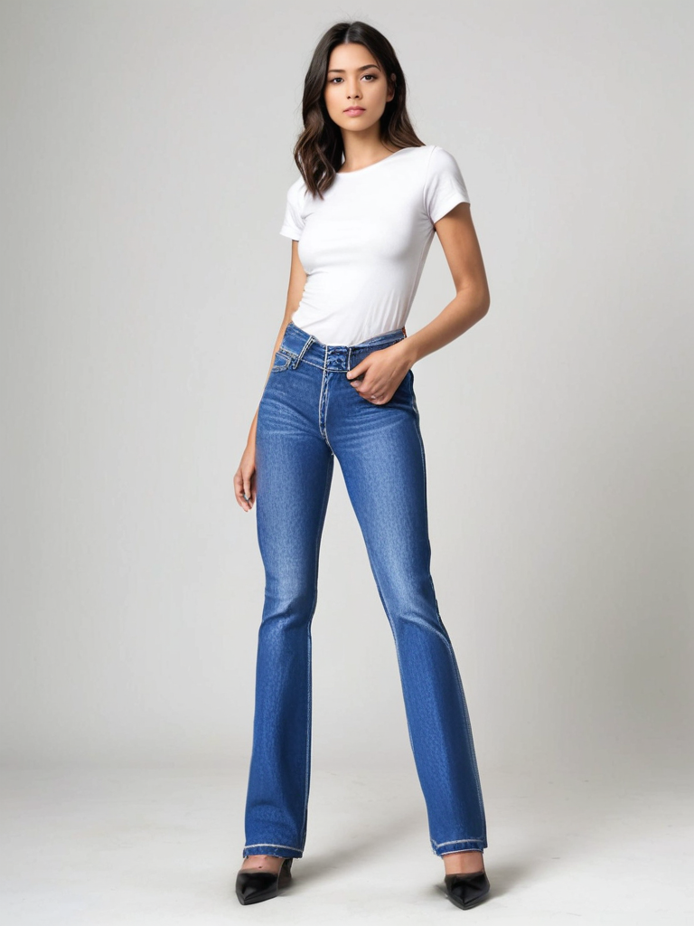 Aya | Jeans acampanado