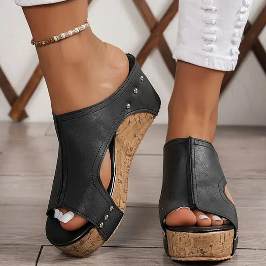 Rita | Sandalias diseño corcho