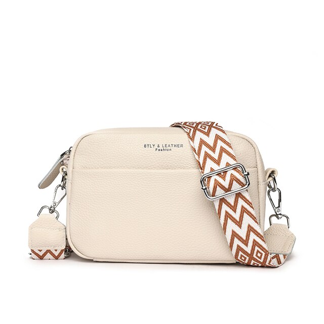 Inés | Bolso bandolera de piel para mujer