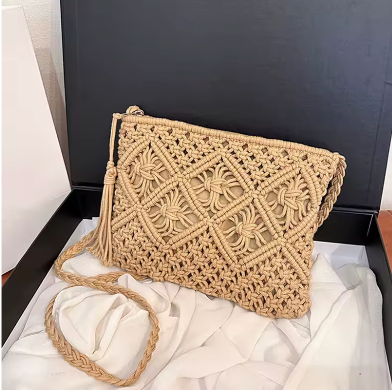 Chiara | Bolso bandolera con tejido trenzado