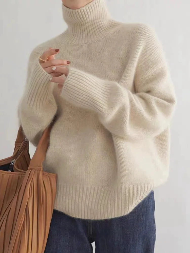 Linea | Jersey de cuello alto ancho