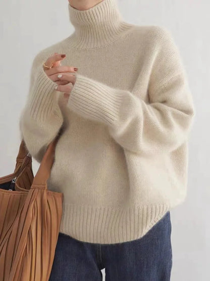 Linea | Jersey de cuello alto ancho