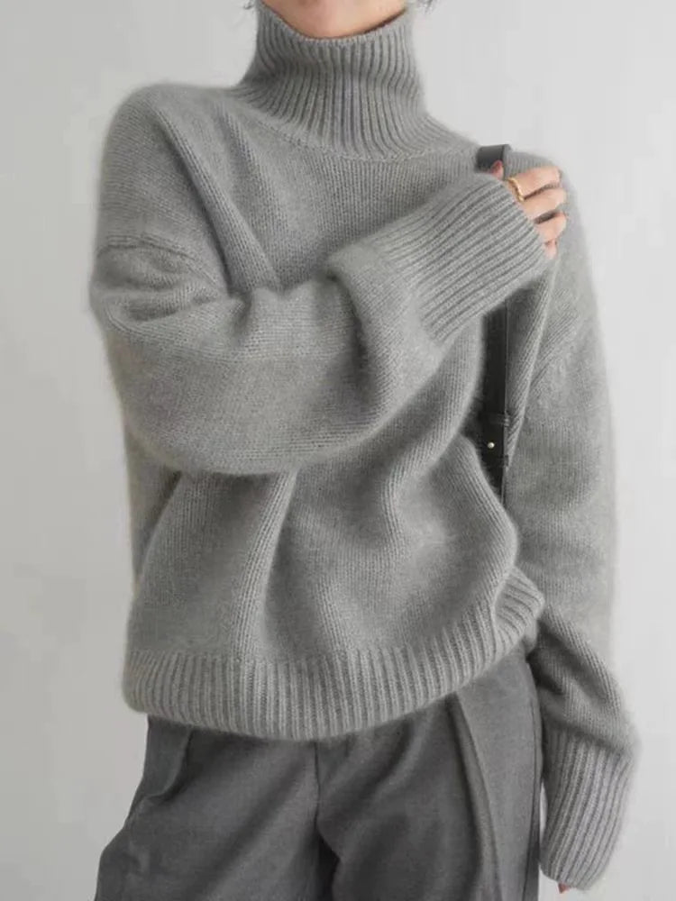 Linea | Jersey de cuello alto ancho