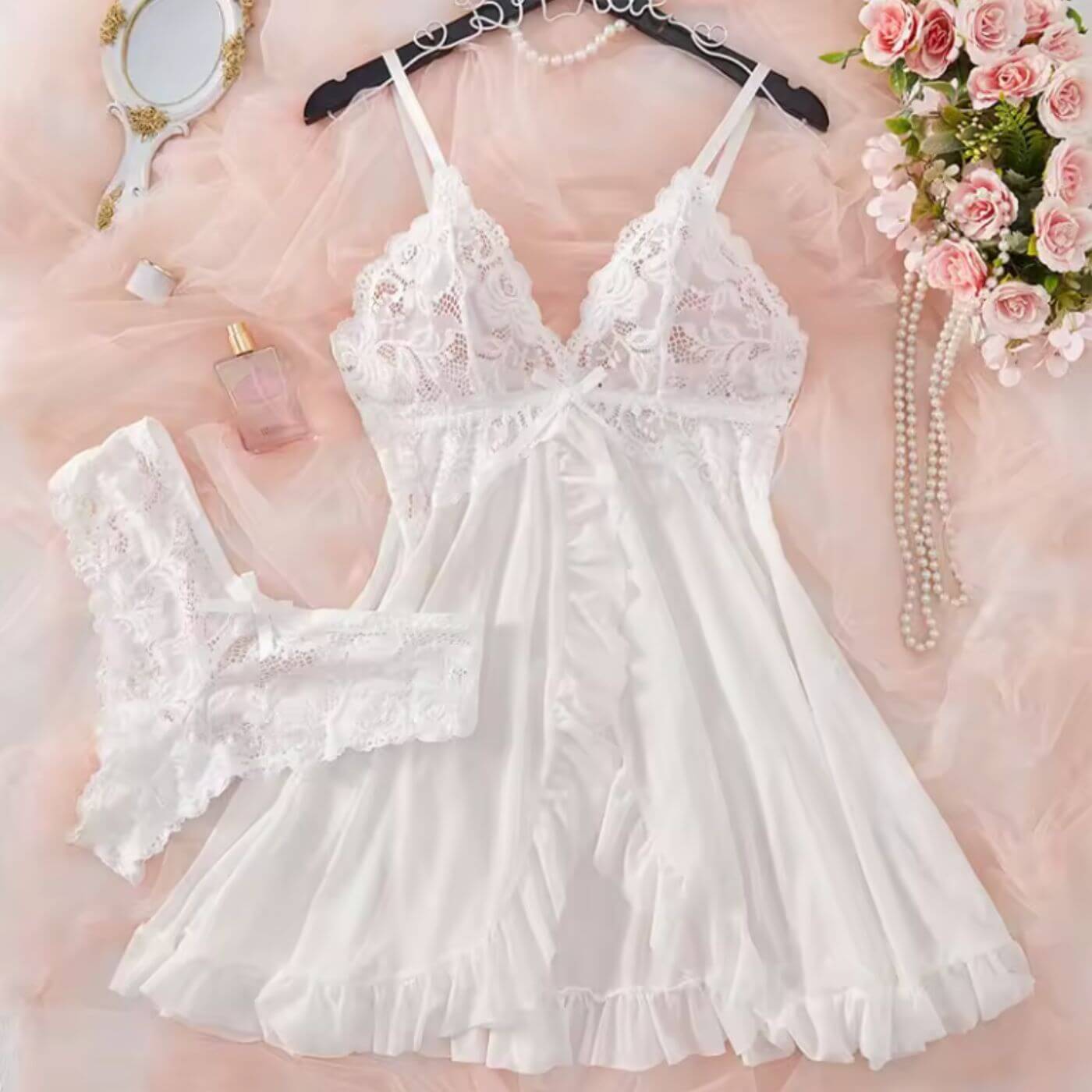 Emilia | Seductor conjunto de lencería de encaje