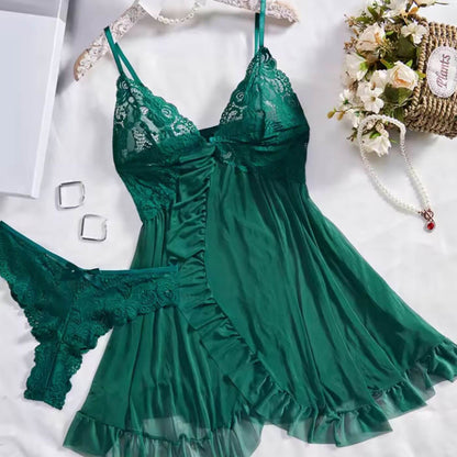 Emilia | Seductor conjunto de lencería de encaje