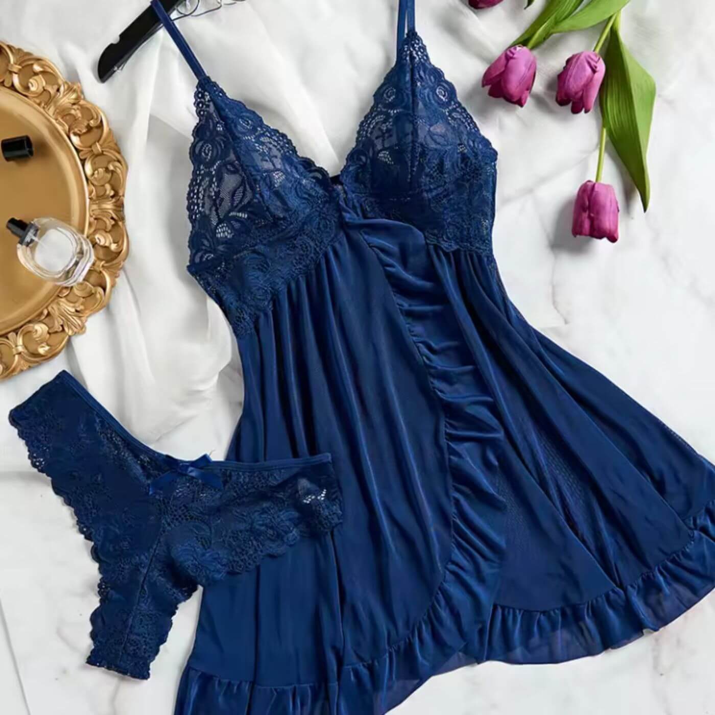 Emilia | Seductor conjunto de lencería de encaje