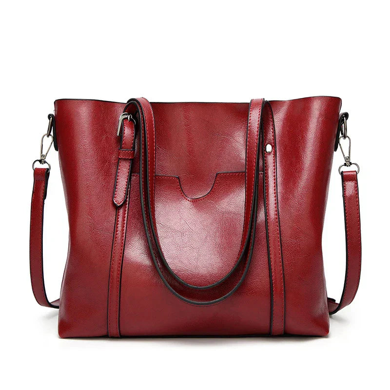 Chiara | Bolso de mano de cuero de lujo