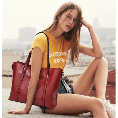Chiara | Bolso de mano de cuero de lujo