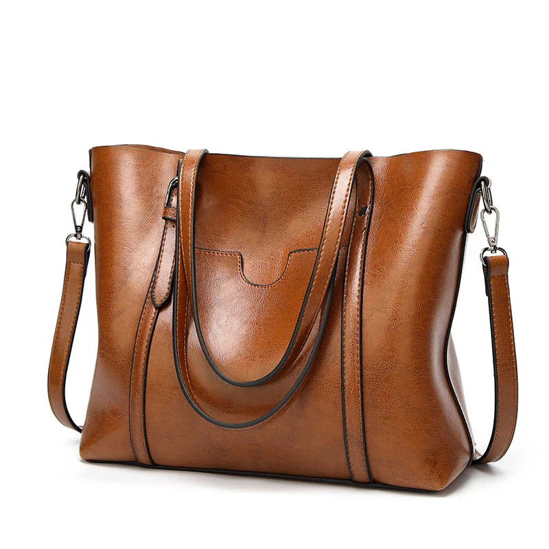 Chiara | Bolso de mano de cuero de lujo