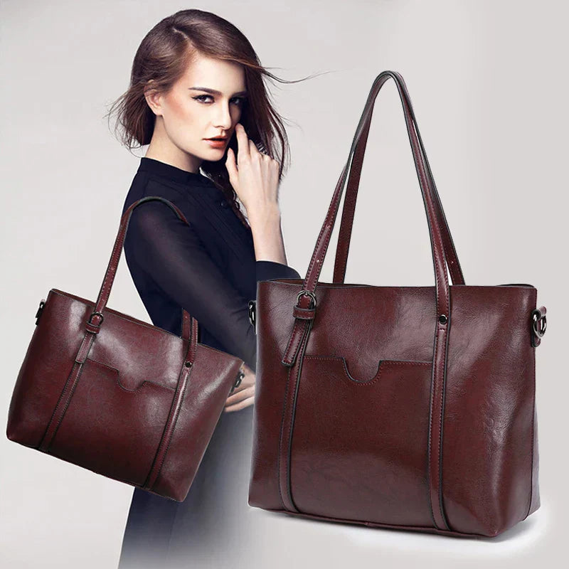 Chiara | Bolso de mano de cuero de lujo