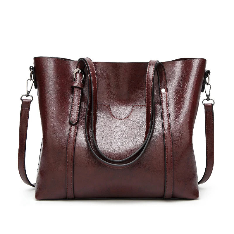 Chiara | Bolso de mano de cuero de lujo